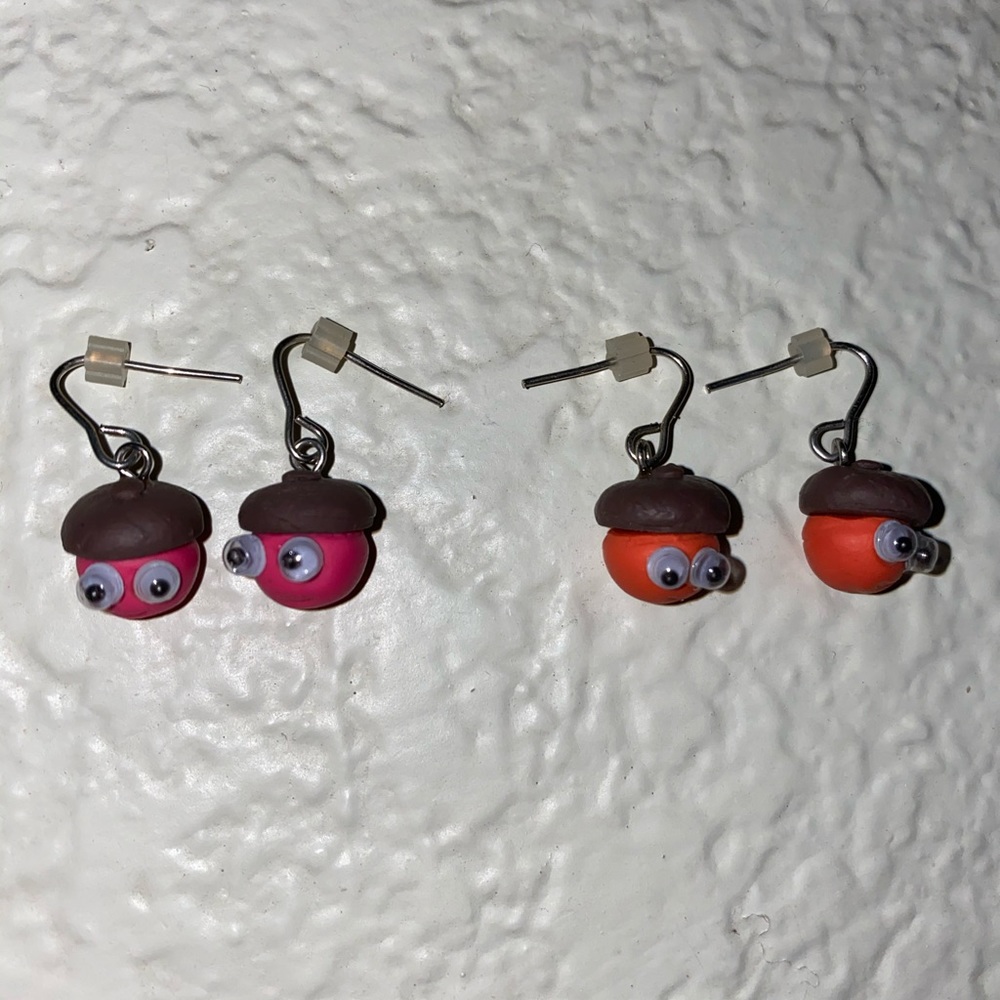 Cute Acorn Dangling Earrings